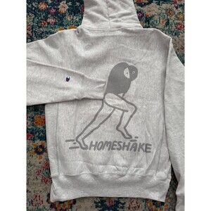 Vintage Champion Reverse Weave Homeshake Pullover Heavyweight Hoodie Size Small